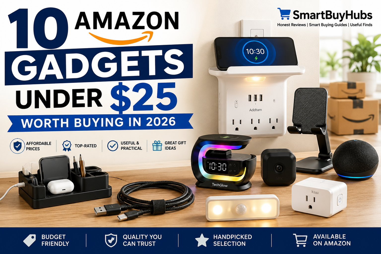 10 Amazon Gadgets Under $25 Worth Buying in 2026