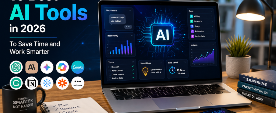 10 Best AI Tools in 2026 to Save Time and Work Smarter